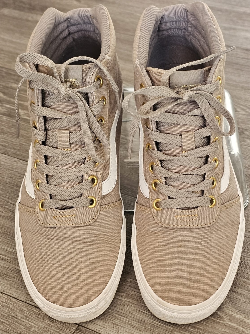 Vans Hi Top Sneakers Taos Suede & Canvas;US 8.5 Women's - Picture 2 of 7
